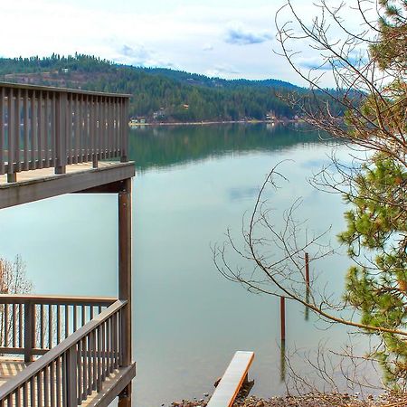 Отель Beautiful Lake Coeur D'Alene Cabin On The Bay Mica Экстерьер фото