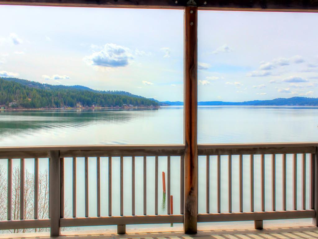 Отель Beautiful Lake Coeur D'Alene Cabin On The Bay Mica Экстерьер фото