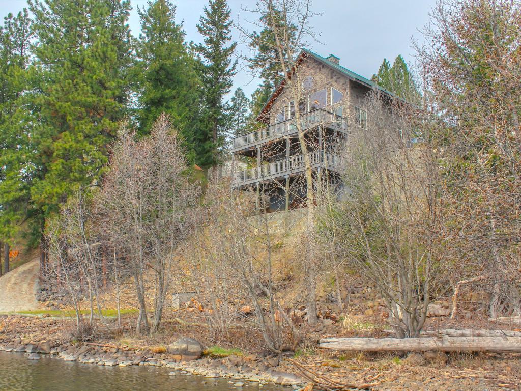 Отель Beautiful Lake Coeur D'Alene Cabin On The Bay Mica Экстерьер фото