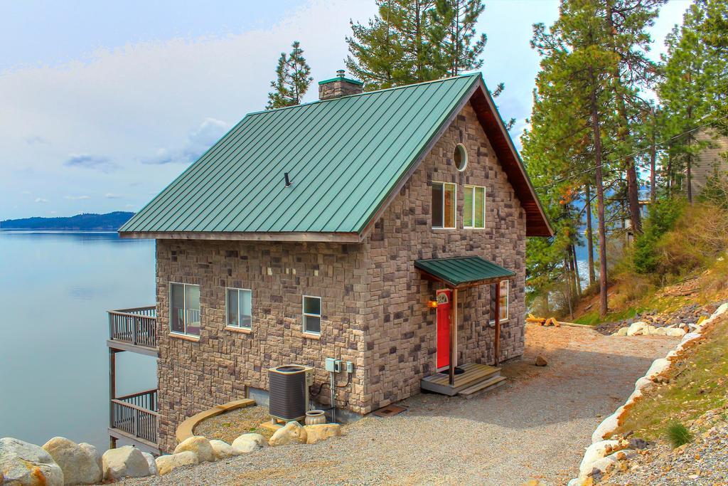 Отель Beautiful Lake Coeur D'Alene Cabin On The Bay Mica Экстерьер фото