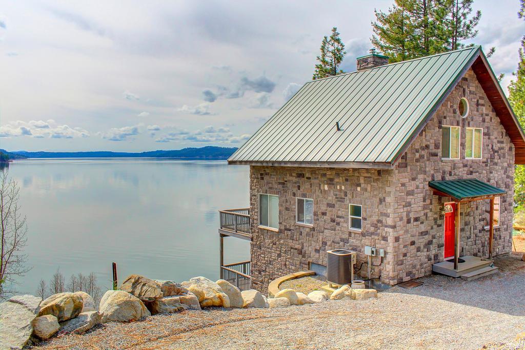 Отель Beautiful Lake Coeur D'Alene Cabin On The Bay Mica Экстерьер фото