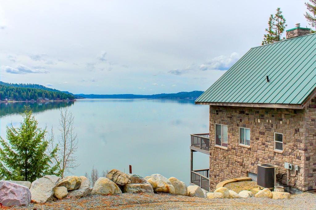 Отель Beautiful Lake Coeur D'Alene Cabin On The Bay Mica Экстерьер фото